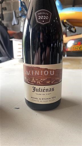 Beaujolais Juliénas Domaine Clos du Fief Clos du Fief 2020