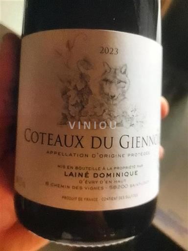 Údolí Loiry Coteaux du Giennois Lainé Dominique 2023