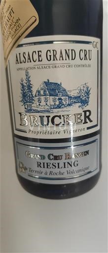 Elsass Alsace Grand Cru Grand Cru Brucker 2018