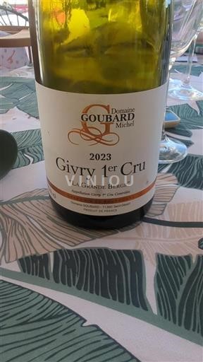 Bourgogne Ospecificerad Premier Cru Domaine Goubard La Grande Berge 2023