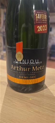 Elsass Crémant d'Alsace Arthur Metz Ohne Jahrgang