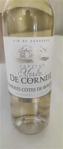 Bordeaux Premières Côtes de Bordeaux Château Moulin de Corneil 2023