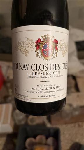 Bourgogne Volnay Premier Cru Jean Javillier & Fils Clos des Chênes 2022