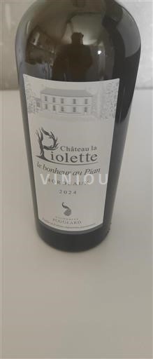 Bordeaux Château La Violette le bonheur au Pian 2024