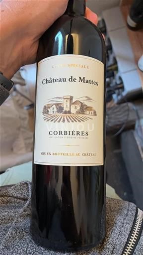 Languedoc Corbières Château Mattes Spéciale 2020