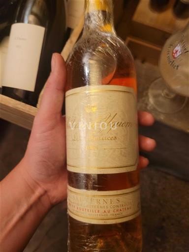 Bordeaux Sauternes Grand Cru Château Yquem 1995