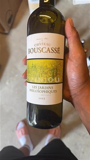 Sud-Ouest Pacherenc-du-vic-bilh Château Bouscassé Les Jardins Philosophiques 2017