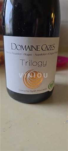Roussillon Côtes do Roussillon Villages Domaine Cazes Trilogy 2022