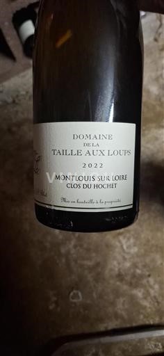 Vallée de la Loire Montlouis-sur-loire Domaine La Taille aux Loups Clos du Hochet 2022