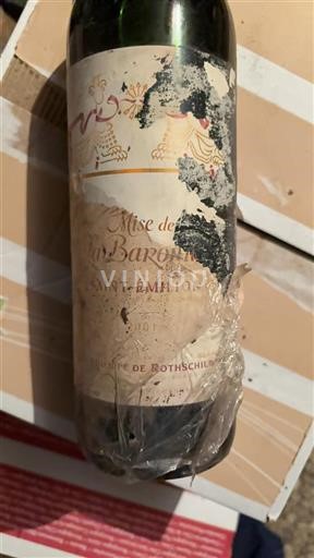 Bordeaux Saint-Émilion Baron 2001