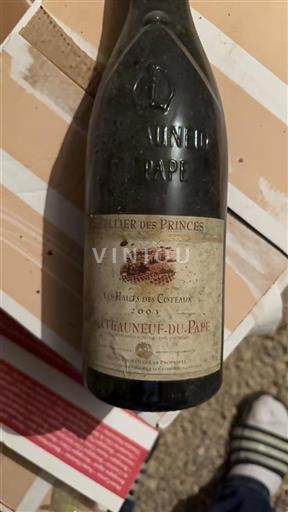 Valle del Ródano Châteauneuf-du-Pape. Cellier des Princes Les Hauts des Coteaux 2003