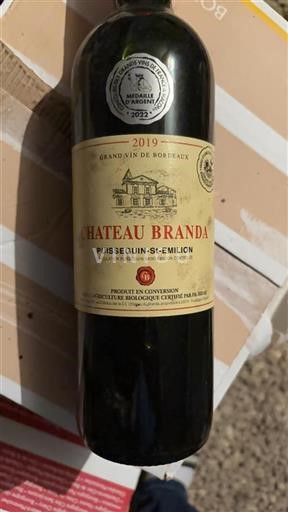 Bordeaux Puisseguin-saint-émilion Château Branda 2019