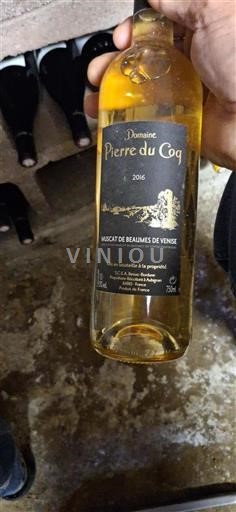 Rhône Valley Muscat de Beaumes de Venise Pierre du Coq 2016