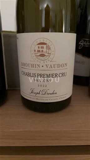 Bourgogne Chablis Premier Cru Drouhin Vaudon Vaillons 2022