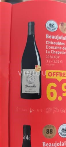 Beaujolais Chiroubles Domaine La Chapelle-Bizot 2024