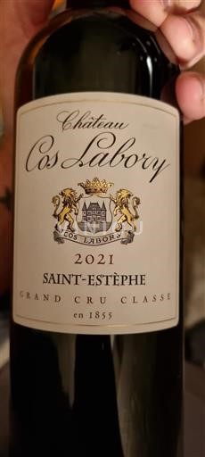 Bordeaux Saint-Estèphe Grand Cru Classé Château Cos Labory 2021