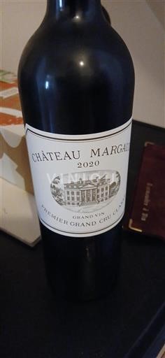Bordeaux Margaux Premier Grand Cru Classé Château Margaux Grand Vin 2020