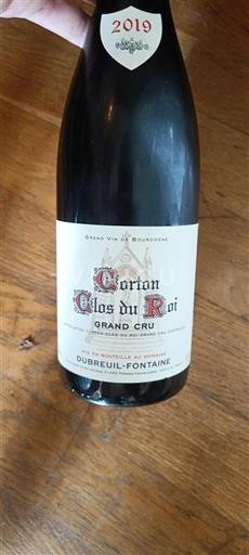 Bourgogne Corton Grand Cru Dubreuil-Fontaine Clos du Roi 2019