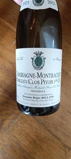 Borgonha Chassagne-Montrachet Premier Cru Domaine Roger Belland Morgeot-Clos Pitois 2021