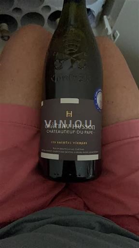 Rhônen laakso Châteauneuf-du-Pape Château Husson Les Saintes Vierges 2011