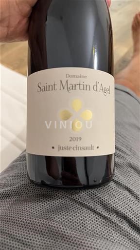 Langvedok Languedoc Domaine Saint Martin Agel Juste Cinsault 2019