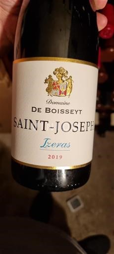 Valle del Rodano Saint-Joseph Domaine Boisseyt Izeras 2019