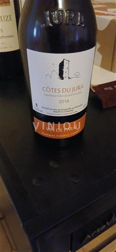 Jura Côtes-du-Jura Domaine Frédéric Lambert Vin de Paille 2018