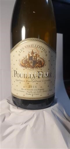 Valle della Loira Pouilly-fumé C.P.L La Tuilerie Les Viellottes 2014