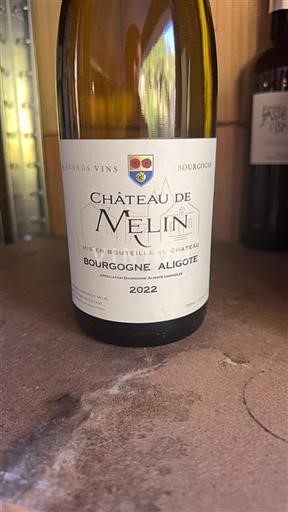 Burgundsko Bourgogne-aligoté Château Melin 2022