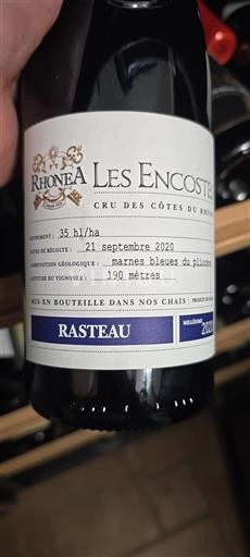 Valle del Rodano Rasteau Rhônea Les Encostes 2020