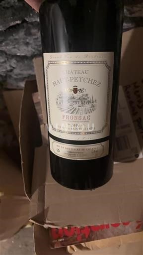 Bordeaux Fronsac Château Haut-Peychez 2001