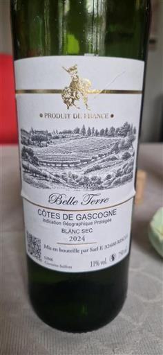 Sydvestfrankrig Côtes de Gascogne Belle Terre 2024