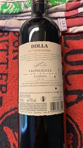 Veneto Valpolicella Bolla La Fondazione 2016