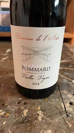 Bourgondië Pommard Domaine L'Aste Vieilles Vignes 2018