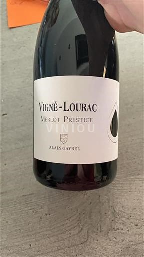 Jihozápad Nespecifikováno Vigné-Lourac Merlot Prestige Neročník
