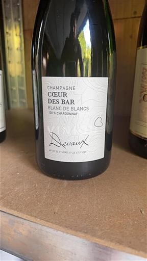 Champagne Devaux Cœur des Bar Blanc de Blancs 2022