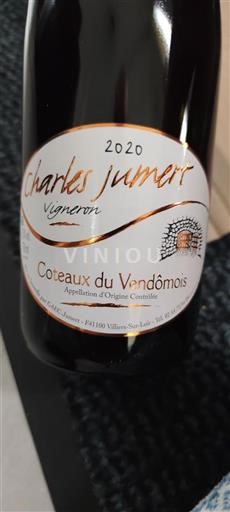Valle della Loira Coteaux del Vendômois Charles Jumert 2020