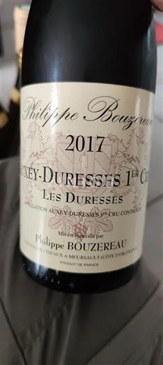 Burgundija Auxey-Duresses Premier Cru Philippe Bouzereau Les Duresses 2017