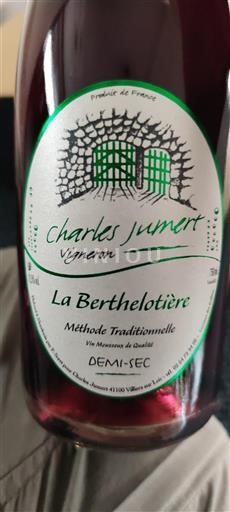 Valle della Loira Coteaux del Vendômois Charles Jumert La Berthelotière Senza annata