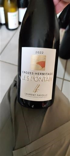 Valle del Ródano Crozes-Hermitage Laurent Fayolle Les Pontaix 2022