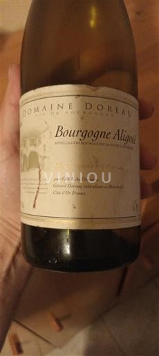 Burgundsko Bourgogne-aligoté Domaine Doreau 2006