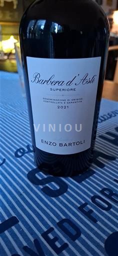 Piémont Barbera d'Asti Enzo Bartoli 2021