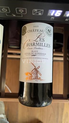 Bordeaux Blaye-côtes-de-bordeaux Château Les Charmilles Tradition 2019