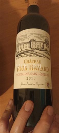 Bordeaux Montagne-Saint-Émilion Château Tour Bayard 2010