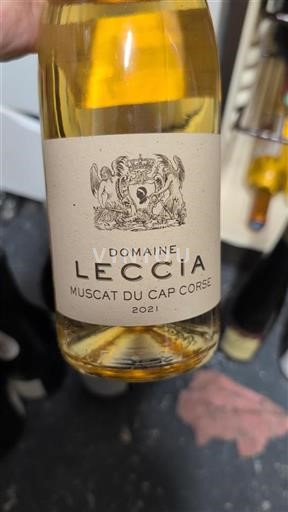 Corsica Muscat du Cap Corse Domaine Leccia 2021