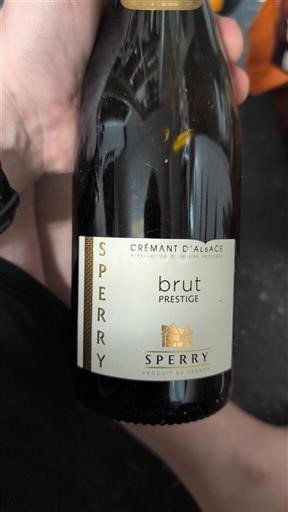 Elsass Crémant d'Alsace Grand Cru Sperry Prestige Ohne Jahrgang