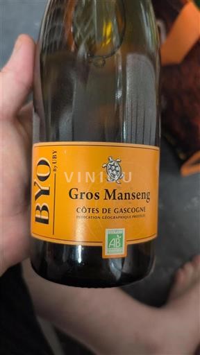Sydvestfrankrig Côtes de Gascogne Uby BYO 2013