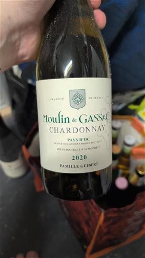 Linguadoca e Rossiglione Paese d'Oc Moulin de Gassac Chardonnay 2020