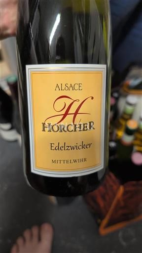 Vin Blanc sec Edelzwicker Horcher Non millésimé France Alsace Vin de France