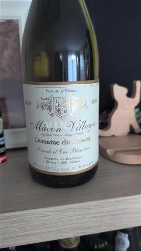 Bourgogne Mâcon et mâcon-villages Domaine Grison 2018